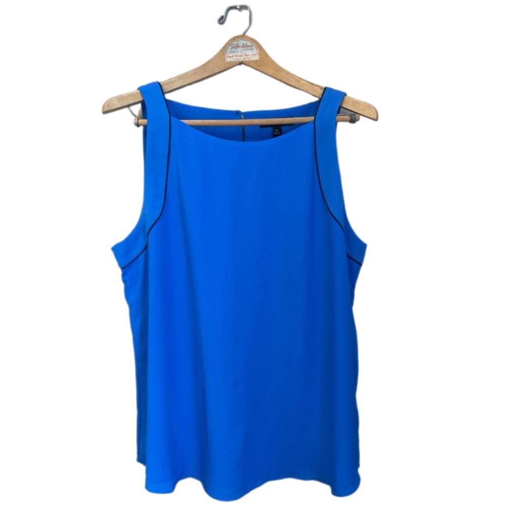 Banana Republic Vibrant Blue Sleeveless Top